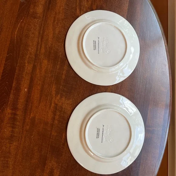 Anthropologie Hotel Magique collection, NWT “Art and Kisses” platter & 2 plates - Picture 11 of 16